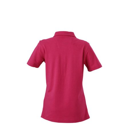 Dámska polokošeľa (DAIBER Ladies' Plain Polo) > purpurová / biela > M