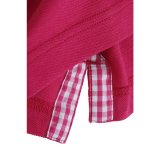 Dámska polokošeľa (DAIBER Ladies' Plain Polo) > purpurová / biela > M