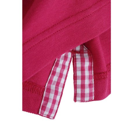 Dámska polokošeľa (DAIBER Ladies' Plain Polo) > purpurová / biela > M
