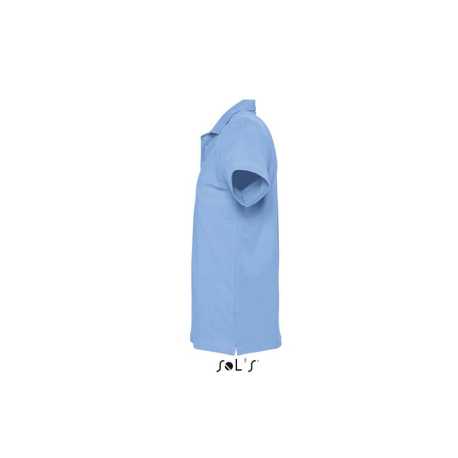 Pánska polokošeľa (Sols Spring II. Mens Pique Polo Shirt) > modrá (sky) > S