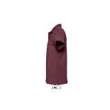 Pánska polokošeľa (Sols Spring II. Mens Pique Polo Shirt) > červená (burgundy) > S