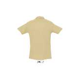 Pánska polokošeľa (Sols Spring II. Mens Pique Polo Shirt) > hnedá (sand) > S