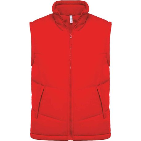 Unisex vesta(KARIBAN FLEECE LINED BODYWARMER) > červená > 2XL
