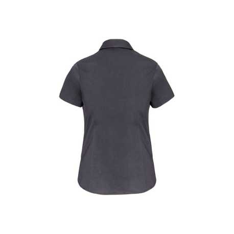 Dámska košeľa (KARIBAN LADIES SHORT SLEEVE SHIRT) > sivá (zinc) > XS