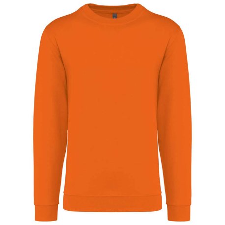 Unisex mikina(KARIBAN CREW NECK SWEATSHIRT) > oranžová > 2XL