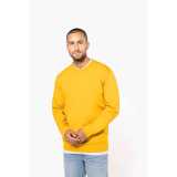 Unisex mikina(KARIBAN CREW NECK SWEATSHIRT) > oranžová > 2XL
