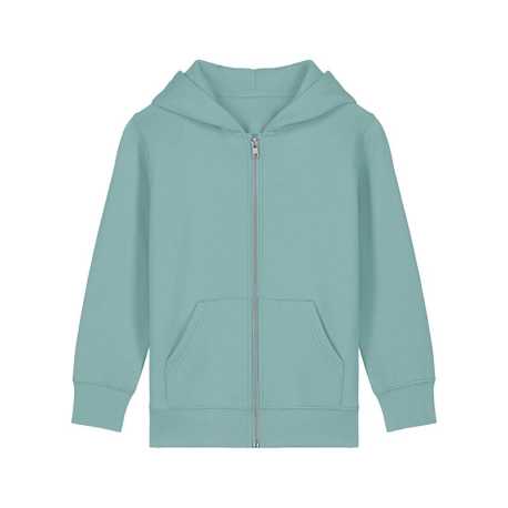 Detská mikina (STANLEY/STELLA Mini Cultivator 2.0) > zelená (teal monstera) > 7/8