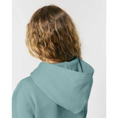Detská mikina (STANLEY/STELLA Mini Cultivator 2.0) > zelená (teal monstera) > 7/8