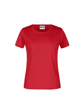 Dámske tričko(JN Basic-T Lady 180) > červená > XS