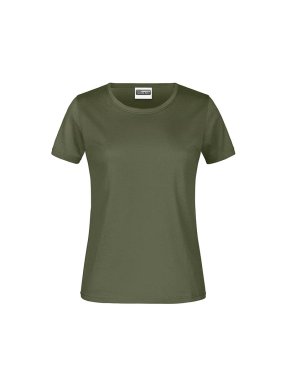 Dámske tričko(JN Basic-T Lady 180) > zelená (olive) > XS