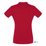 Dámska polokošeľa (SOLS PERFECT WOMENS SHORT SLEEVES POLO) > červená > XL