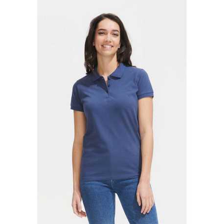 Dámska polokošeľa (SOLS PERFECT WOMENS SHORT SLEEVES POLO) > červená > XL