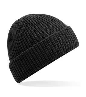 Unisex čiapka (Beechfield Water Repellent Thermal Elements Beanie) > čierna