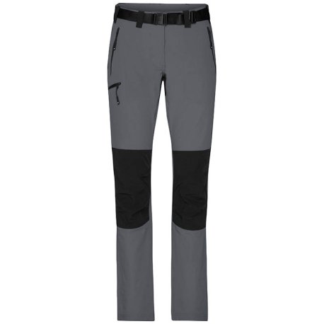 Dámske nohavice (DAIBER Ladies Trekking Pants) > šedá (carbon) / čierna > XS