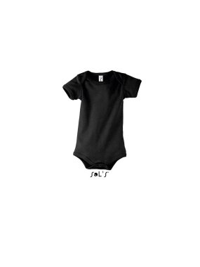 Detské body (SOLS BAMBINO BABYS BODYSUIT) > čierna > 18/23m