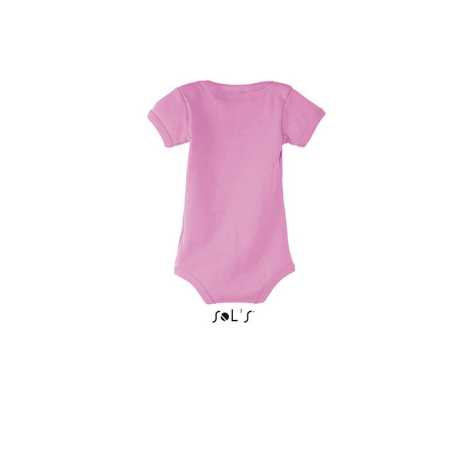 Detské body (SOLS BAMBINO BABYS BODYSUIT) > ružová (orchid) > 12/18m