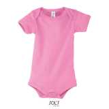 Detské body (SOLS BAMBINO BABYS BODYSUIT) > ružová (orchid) > 12/18m