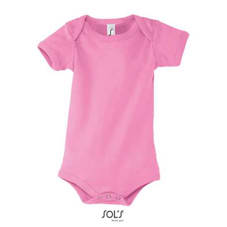 Detské body (SOLS BAMBINO BABYS BODYSUIT) > ružová (orchid) > 12/18m