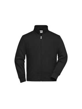 Pracovná mikina (JN Workwear Sweat Jacket) > čierna > L