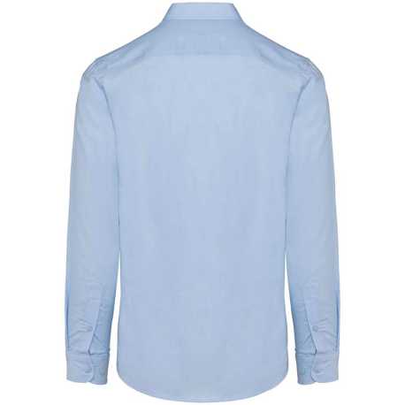 Pánska košeľa (MEN LONG-SLEEVED EASY CARE SHIRT WITHOUT POCKET) > modrá (oxford) > L
