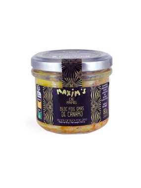 Bloc of duck foie gras - Jar 80g Maxim’s