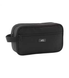 Cosmetic Bag RPET toiletry bag>čierna