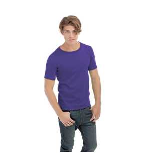 Pánske tričko (Morgan Crew Neck STEDMAN) > fialová (deeplilac) > L