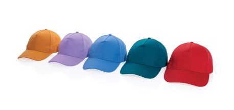 5 panelová šiltovka > červená (luscious)