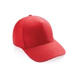 5 panelová šiltovka > červená (luscious)
