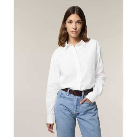 Dámska košeľa (STANLEY\STELLA Stella Styler Shirt) > biela > XS