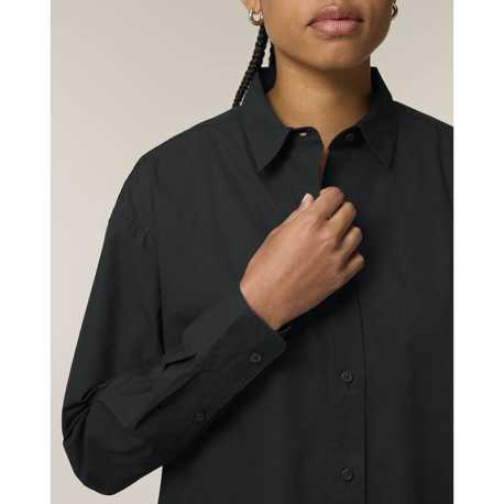 Dámska košeľa (STANLEY\STELLA Stella Styler Shirt) > čierna > XS