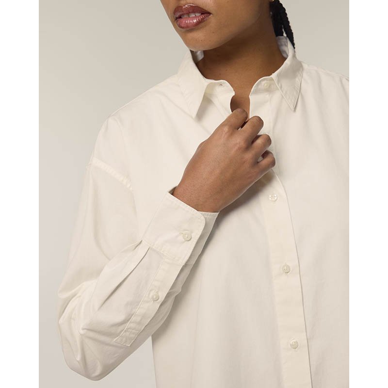 Dámska košeľa (STANLEY\STELLA Stella Styler Shirt) > béžová (cream) > XS