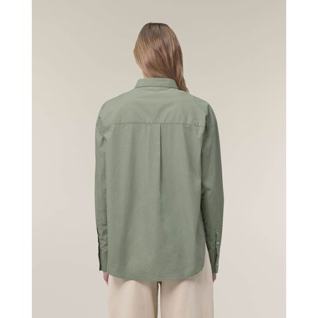 Dámska košeľa (STANLEY\STELLA Stella Styler Shirt) > hnedá (soft khaki) > XS