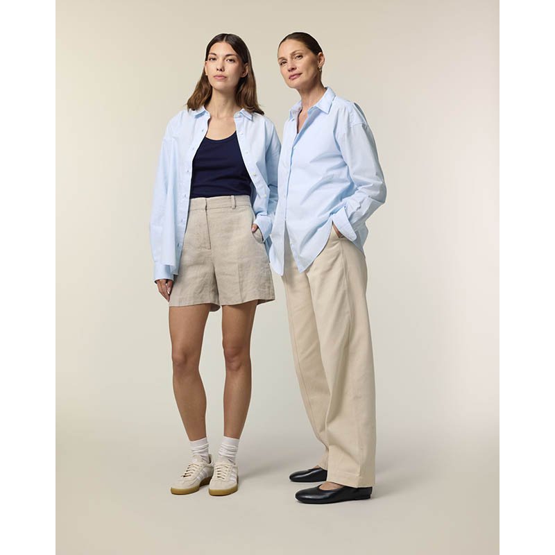 Dámska košeľa (STANLEY\STELLA Stella Styler Shirt) > modrá (summer) > XS