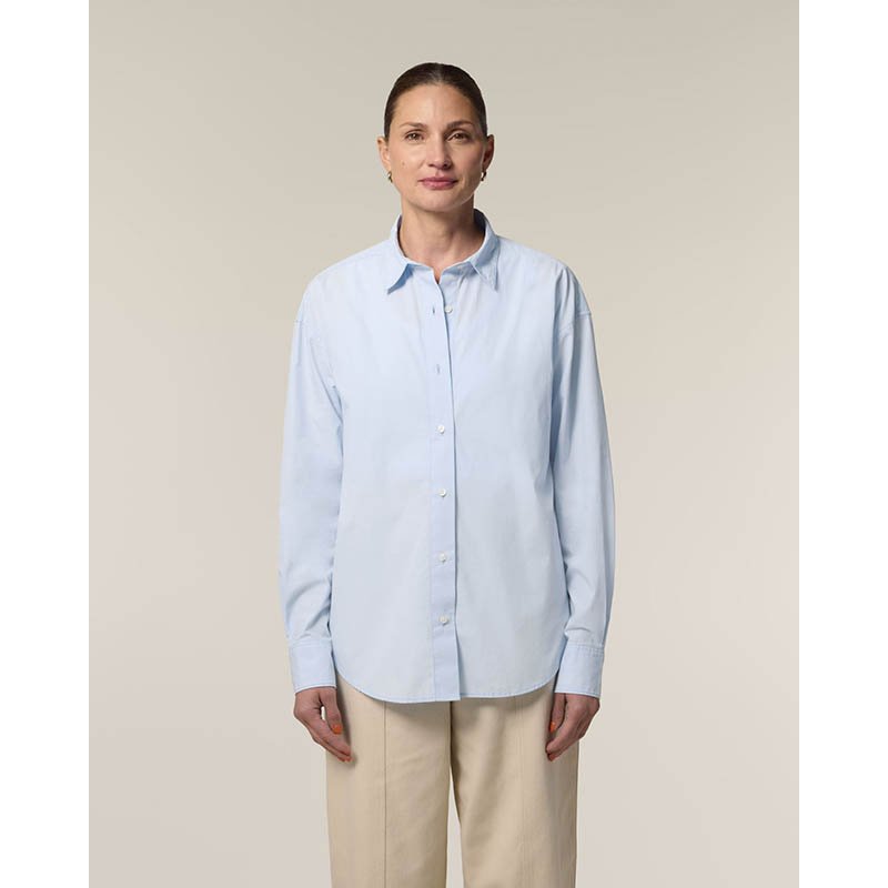 Dámska košeľa (STANLEY\STELLA Stella Styler Shirt) > modrá (summer) > XS