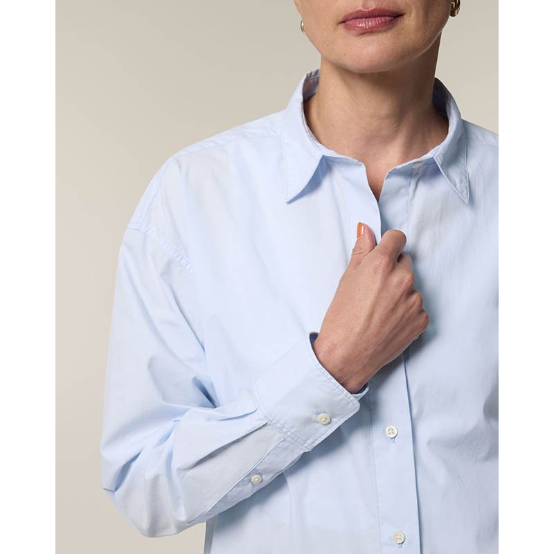 Dámska košeľa (STANLEY\STELLA Stella Styler Shirt) > modrá (summer) > XS