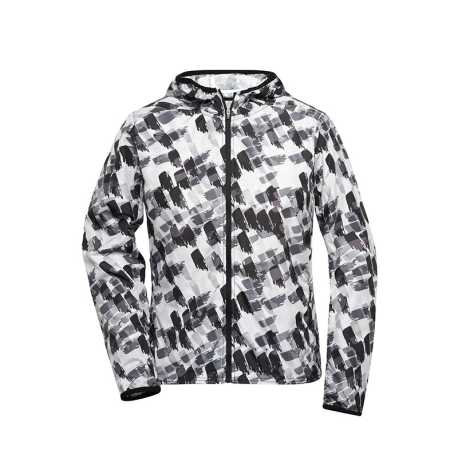 Dámska bunda (DAIBER Ladies Sports Jacket) > čierna (printed) > XS