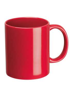 Keramický hrnček > červená