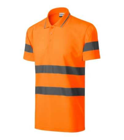 Unisex polokošeľa (RIMECK HV Runway) > oranžová (reflexná) > 3XL