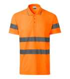 Unisex polokošeľa (RIMECK HV Runway) > oranžová (reflexná) > 3XL