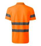 Unisex polokošeľa (RIMECK HV Runway) > oranžová (reflexná) > 3XL