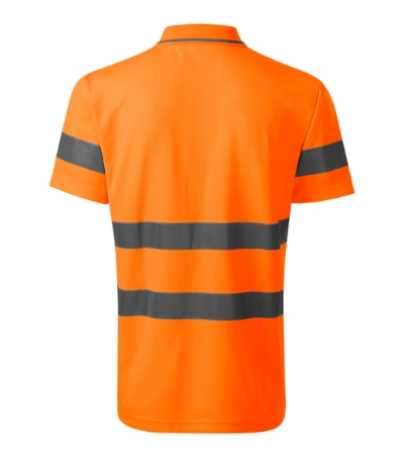 Unisex polokošeľa (RIMECK HV Runway) > oranžová (reflexná) > 3XL