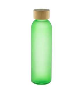 Sklenená flaša > zelená / prírodná
