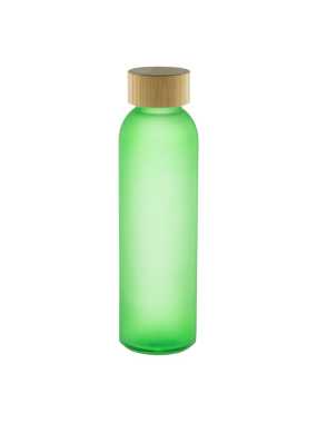 Sklenená flaša > zelená / prírodná