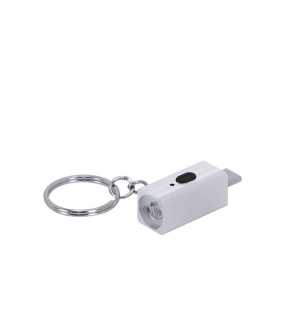 Kľúčenka elektrický zapaľovač > strieborná