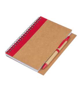 Špirálový zápisník Ravenna, A5 > červená