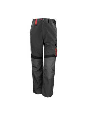 Unisex nohavice (RESULT TECHNICAL TROUSERS) > šedá / čierna > 2XL