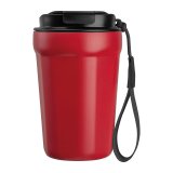 Cestovný hrnček z nehrdzavejúcej ocele 350 ml > červená