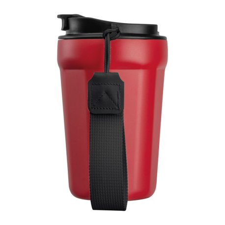 Cestovný hrnček z nehrdzavejúcej ocele 350 ml > červená