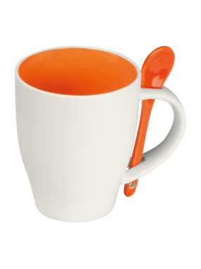 Porcelánová šálka > oranžová